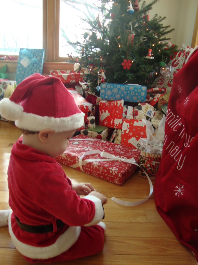 Emmett's First Christmas baby's first Christmas