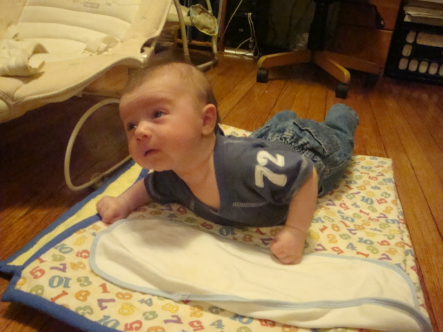Tummy Time Getting Better at Tummy Time