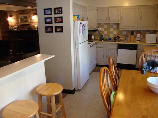 our galley kitchen
